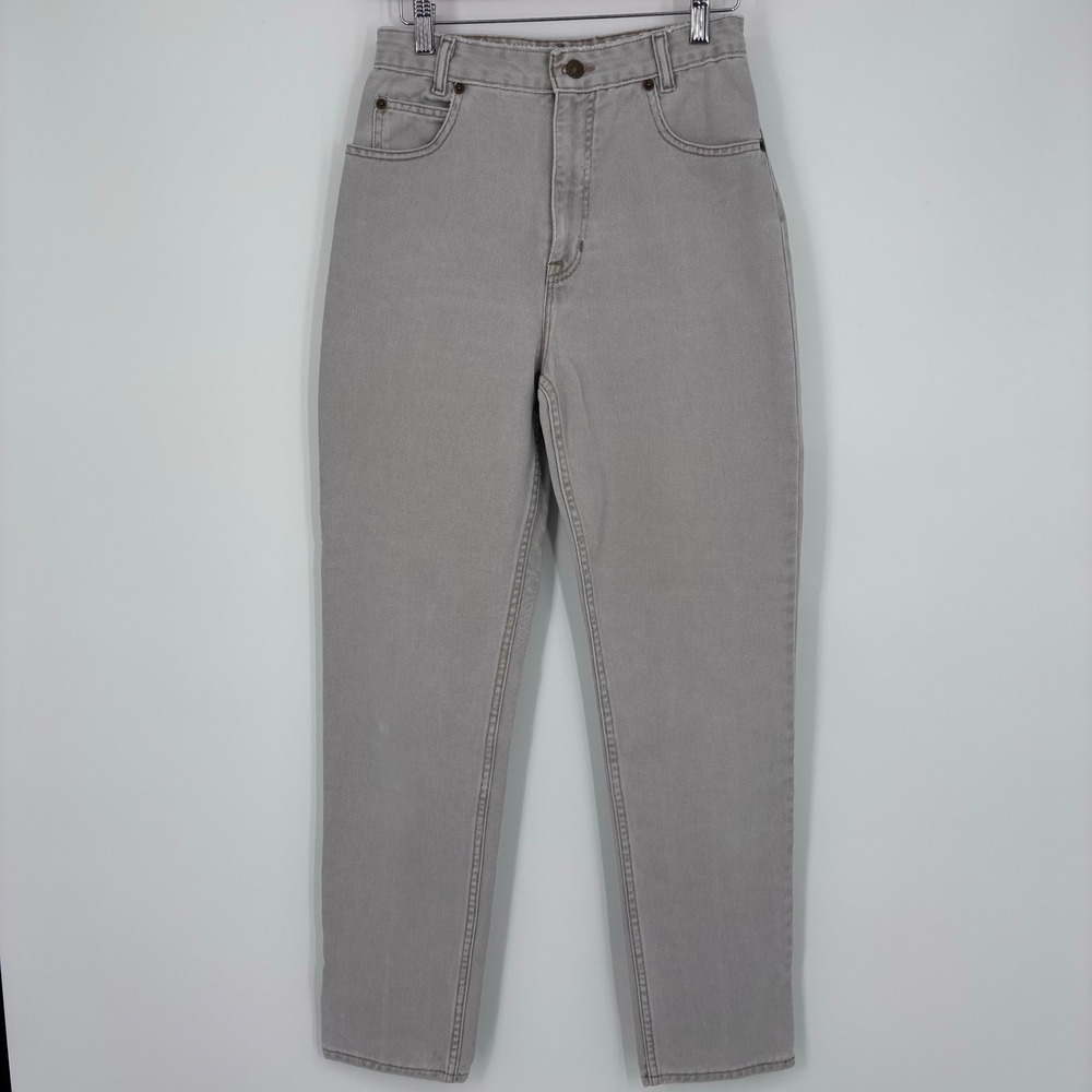 VTG 90s Banana Republic Jeans Womens 26x30 (Tag 10) Grey Safari & Travel USA Mom